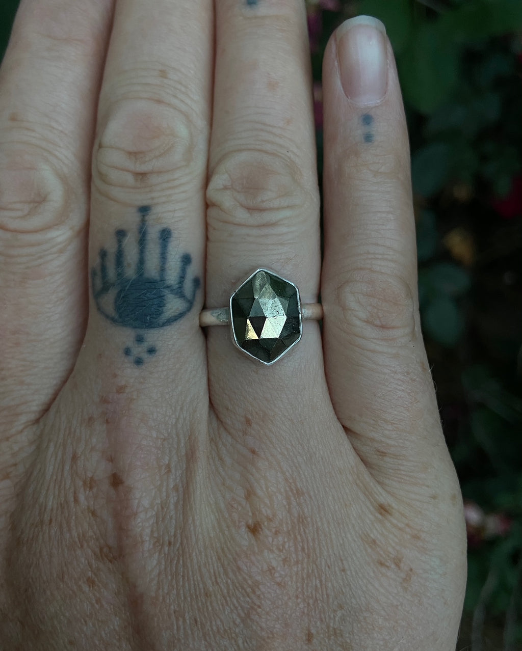 Pyrite Ring - Size 7.5